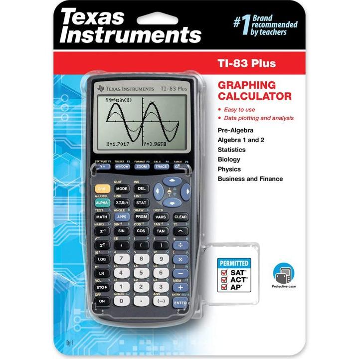 テキサスインスツルメンツ Texas Instruments グラフ電卓 TI-83 テキサスインスツルメンツ Texas Instruments グラフ電卓 TI-83