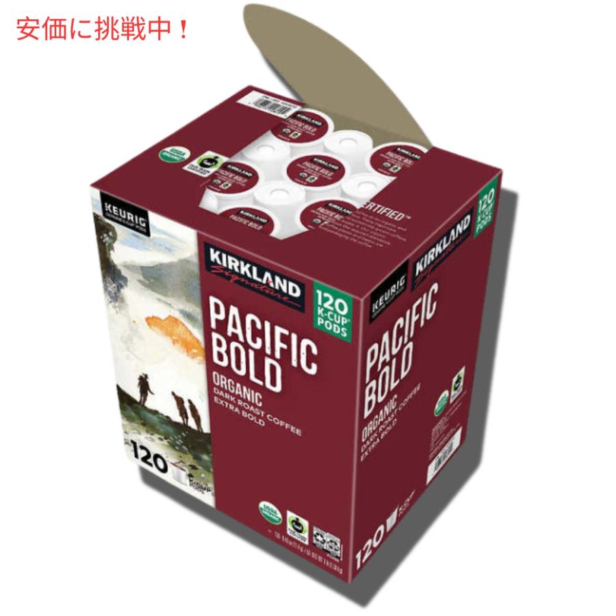 カークランド　パシフィックボルド ダークローストコーヒー120個入り Amazon | キューリグ K-CUP カークランド パシフィックボルド