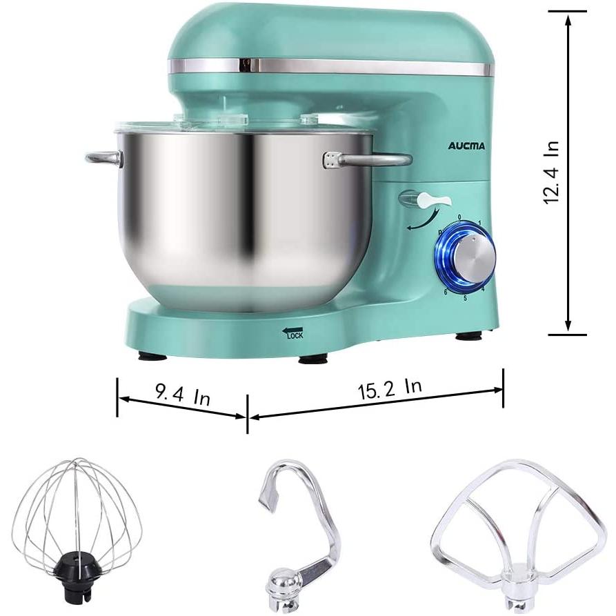 並行輸入品】オークマ キッチン電動スタンドミキサー Aucma 660W 6速