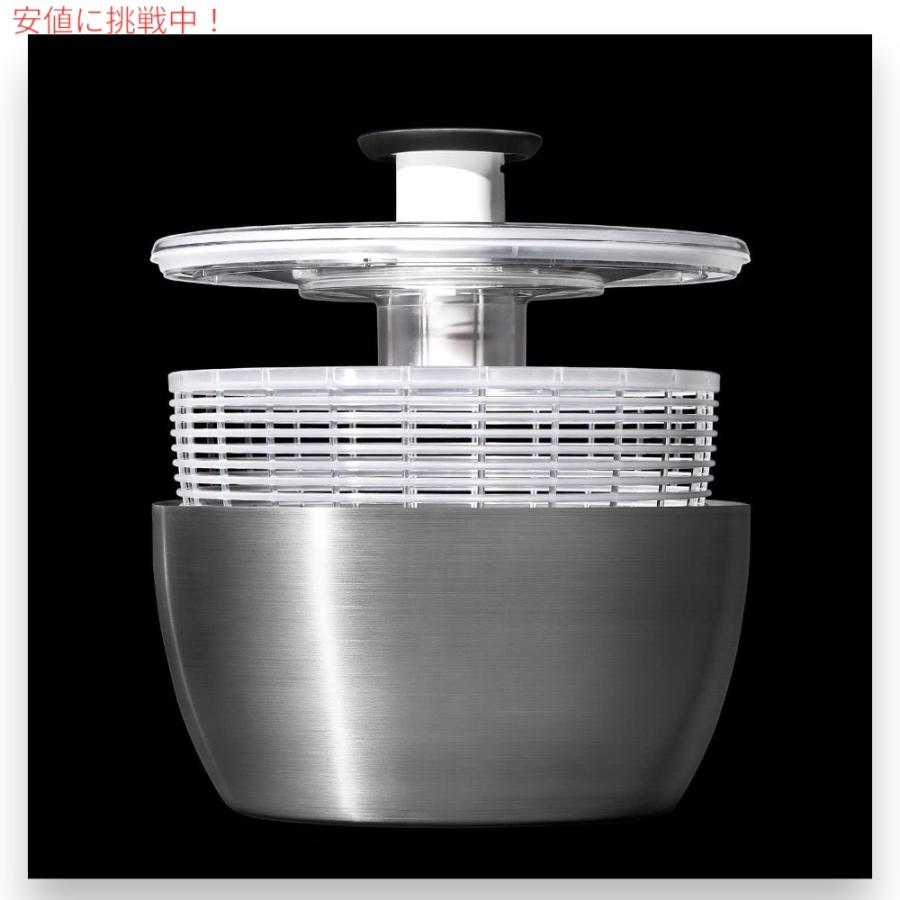 OXO（オクソー） 【並行輸入品】OXO サラダスピナー ステンレス