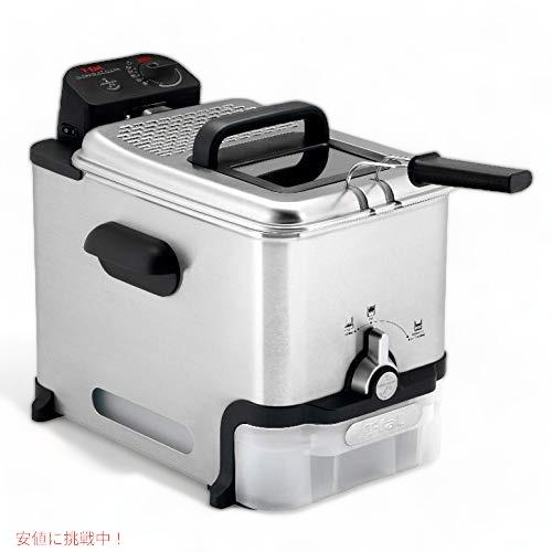 並行輸入品】T-fal ティファール 電気フライヤー 3.5L シルバー 揚げ物