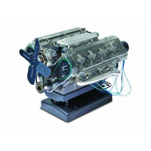 V8エンジン 模型 ブロック 組立 STEM教材 車 模型 電動モデル V8エンジン 模型 ブロック 組立 STEM教材 車 模型 電動モデル