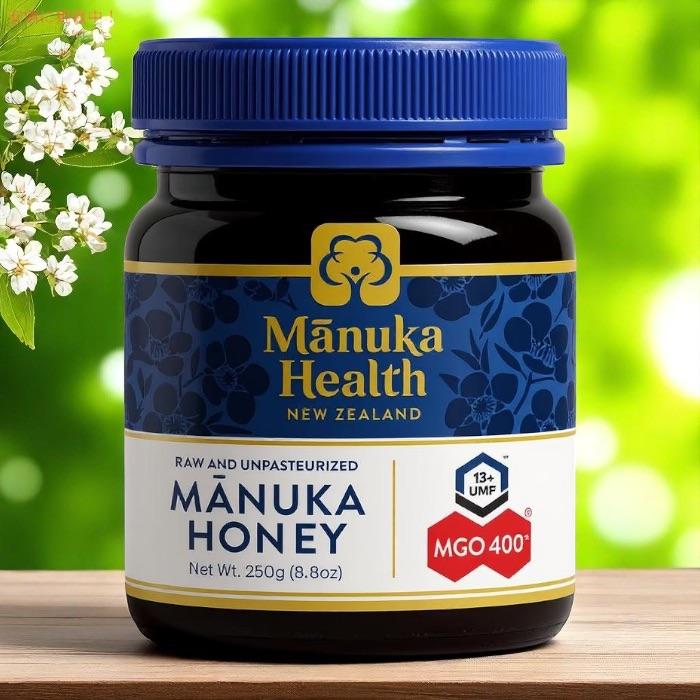 【並行輸入品】Manuka Health - MGO 400+ Manuka Honey 8.8 Ounce / マヌカヘルス MGO 400 ロー(Raw) マヌカハニー 250g ニュージーランド産 |  | 01