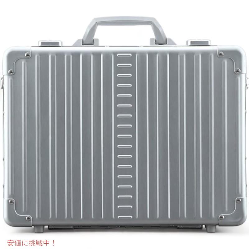 【並行輸入品】アルウム ビジネス アタッシュ ハードサイド ビジネスケース  ALEON Aluminum Business Attache Hardside Business Briefcase 17 inches Platinumの画像