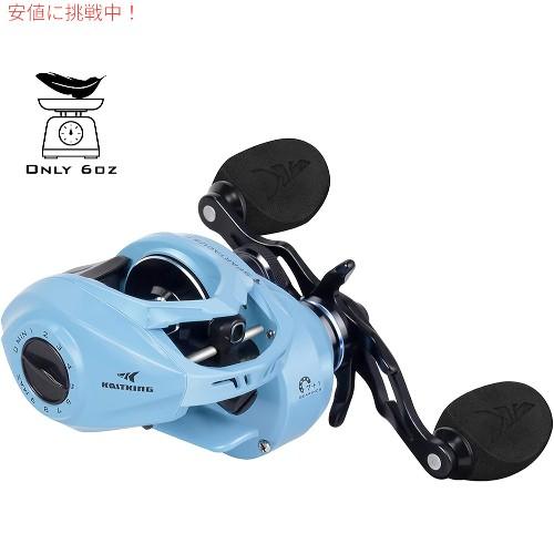 【並行輸入品】KastKing カストキングSpartacus II Baitcasting Fishing ReelスパルタカスII ベイトキャスティング リールSpindrift Left Handの画像