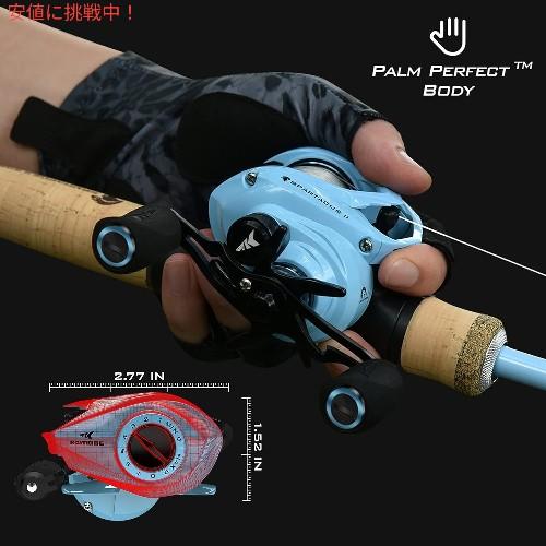 【並行輸入品】KastKing カストキングSpartacus II Baitcasting Fishing ReelスパルタカスII ベイトキャスティング リール Spindrift -Right Handの画像
