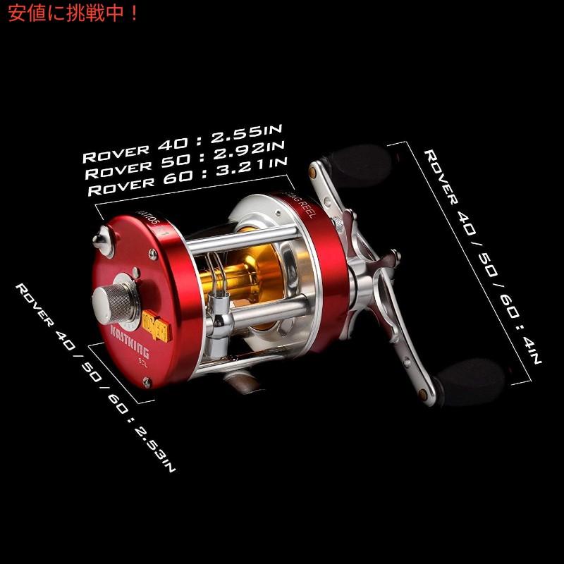 【並行輸入品】KastKing カストキング Rover 70 Round Baitcasting Reel ローバー70 ラウンド ベイトキャスティング リール Right Hand_6