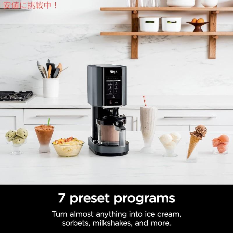 Ninja ニンジャ CREAMi アイスクリームメーカー 7ワンタッチプログラム Ice Cream Maker NC299AMZ Matte Black : メタストア ヤフー店 - 通販 - Yahoo!ショッピング Ninja ニンジャ CREAMi アイスクリームメーカー 7ワンタッチプログラム Ice Cream Maker NC299AMZ Matte Black : メタストア ヤフー店 - 通販 - Yahoo!ショッピング