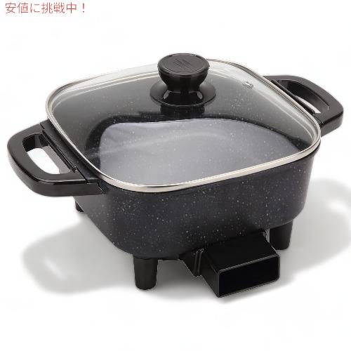 並行輸入品】Aoran アオラン 小型 電気スキレット キッチン家電