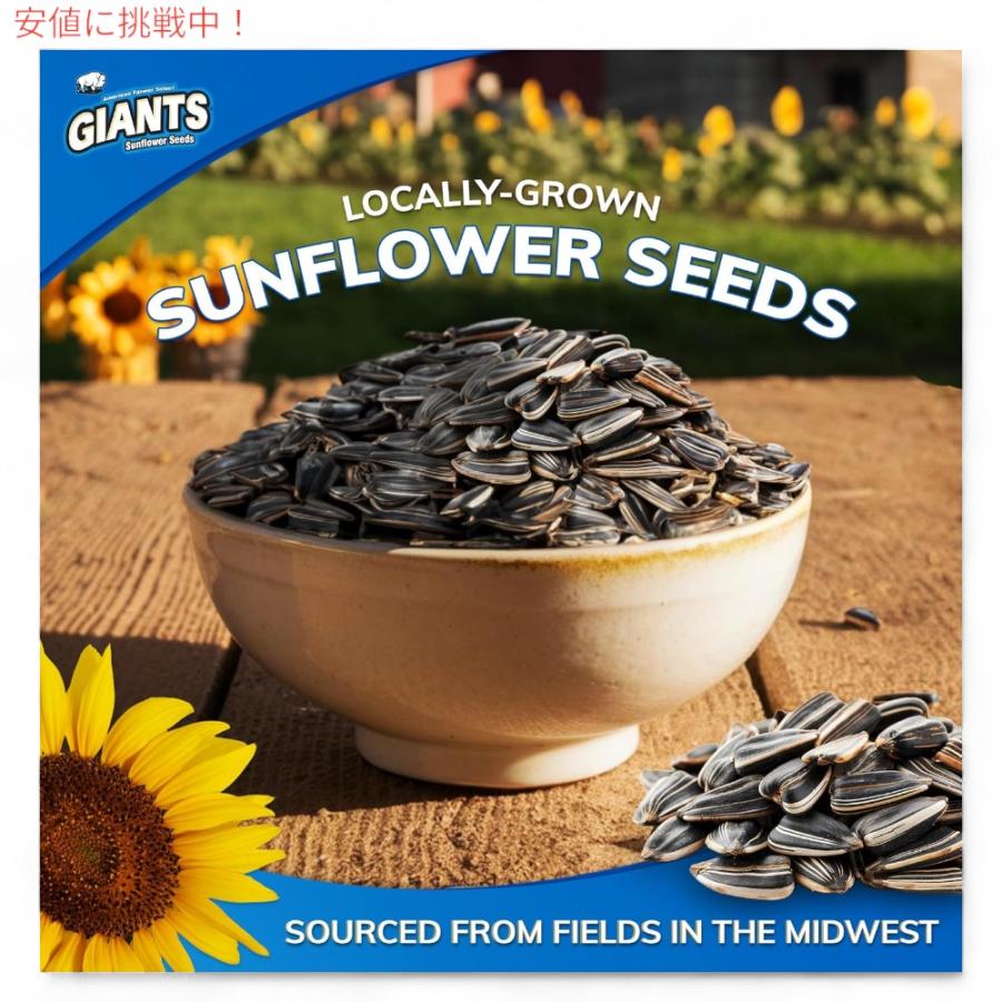 並行輸入品】Giants Sunflower Seeds 5 Flavor Variety