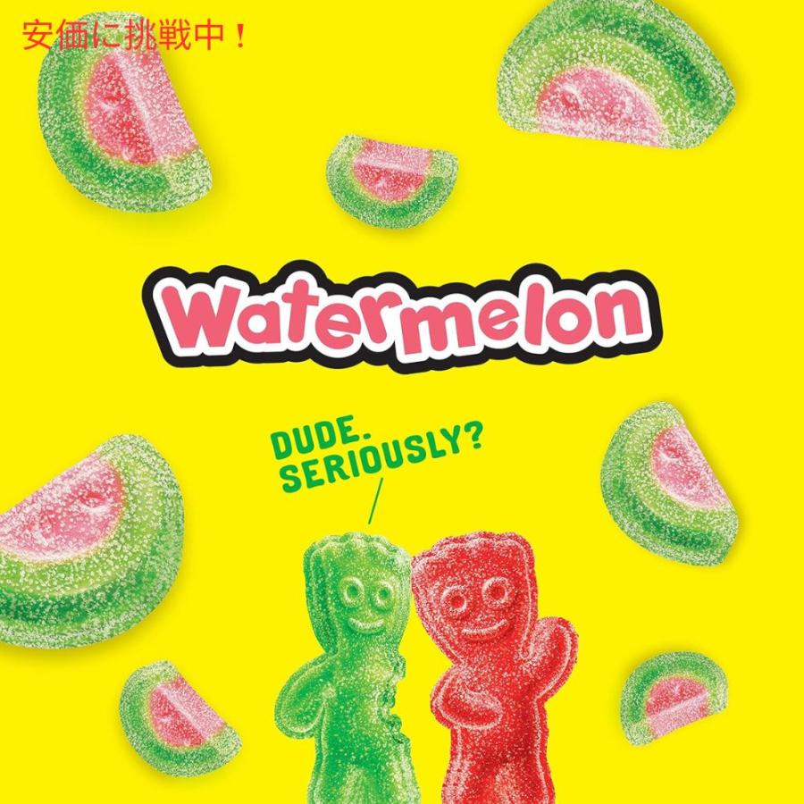 並行輸入品】SOUR PATCH KIDS Watermelon Soft & Chewy Candy サワー