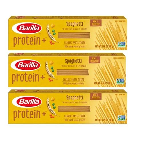 【並行輸入品】バリラ スパゲッティ プロテイン プラス　411g×3箱セット 　Barilla ProteinPLUS High Protein Pasta 3 Packs | 