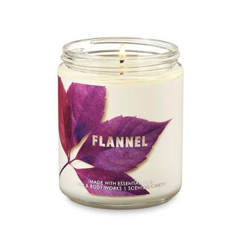 【並行輸入品】バス&ボディワークス アロマキャンドル フラネル 198g Bath&Body Works Candle Flannel 7oz | 