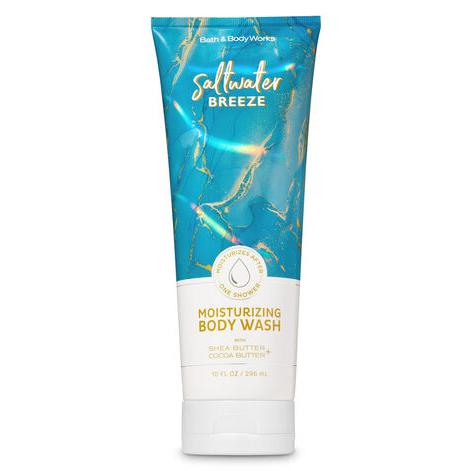 【並行輸入品】バス&ボディワークス ボディウォッシュ [ソルトウォーターブリーズ] 10 fl oz / 295 mL Bath & Body Works SALTWATER BREEZE Mo | 