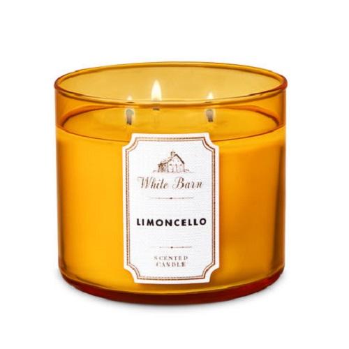 【並行輸入品】【送料無料】バスアンドボディワークス 3芯キャンドル リモンチェッロ 411g Bath and Body Works | 