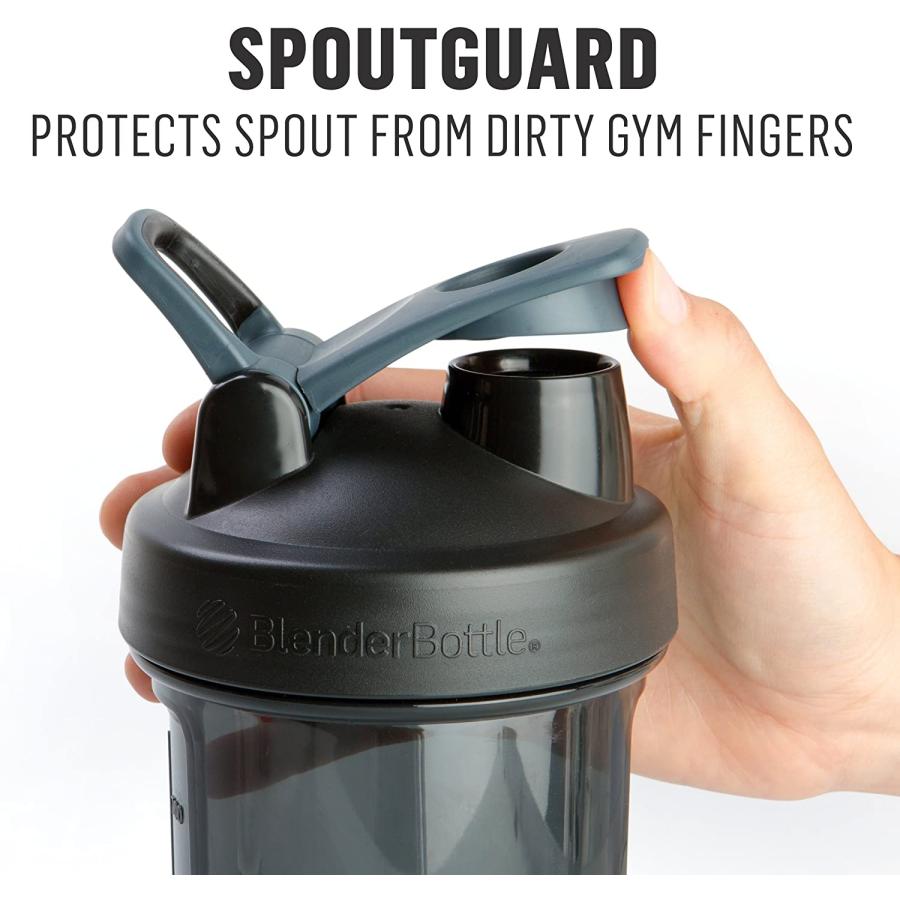 【並行輸入品】Blender Bottle ブレンダーボトル シェイカーボトル プロシリーズ 32オンス ペブルグレイ |  | 03