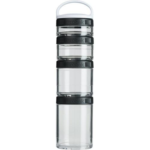 【並行輸入品】■BlenderBottle■ GoStak Starter 4 Pak -Black-/ブレンダーボトル　ゴースタック　スターター | 