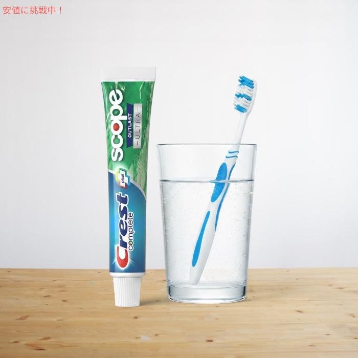 【並行輸入品】Crest クレスト コンプリート プラス スコープ ホワイトニング 歯磨き粉 アウトラスト ウルトラ 178g/6.3oz Complete + Scope Whitening |  | 01