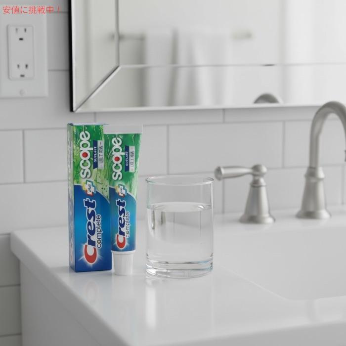【並行輸入品】Crest クレスト コンプリート プラス スコープ ホワイトニング 歯磨き粉 アウトラスト ウルトラ 178g/6.3oz Complete + Scope Whitening |  | 03