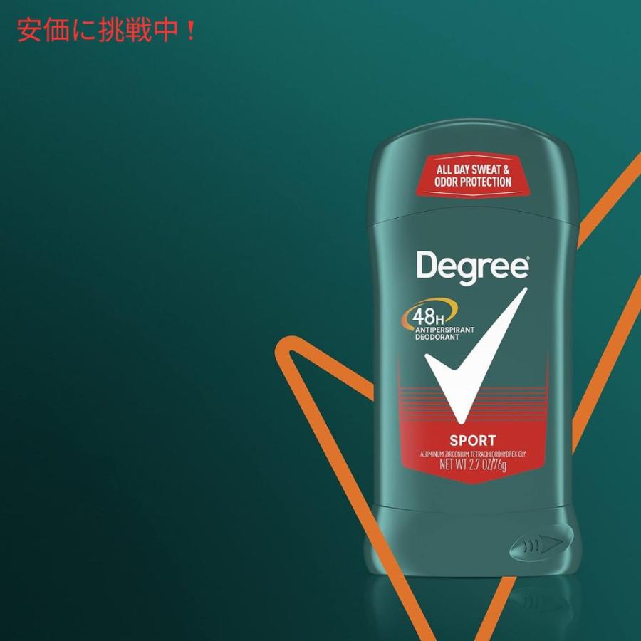【並行輸入品】Degree Deodrant Mens Sport 2.7 oz  ディグリー メンズ デオドラント [スポーツ] 76 g |  | 03