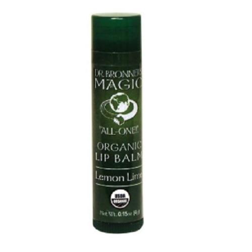 Dr. Bronner's Magic Organic Lip Balm Lemon Lime ドクターブロナーズ オーメタストア ヤフー店