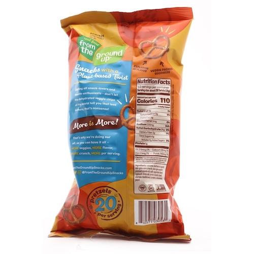 【並行輸入品】[2袋セット] From the Ground Up Butternut Squash Pretzel Twists - 4.5oz/ バターナッツ スクアッシュ プレッツェル ツイスト 128g |  | 01