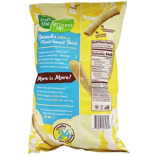 【並行輸入品】From the Ground Up Cauliflower Stalks Sea Salt - 4oz/ フロムザグラウンドアップ カリフラワー ストークス [シーソルト] 113g |  | 01