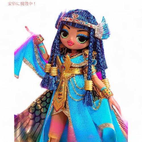 【並行輸入品】OMG Fierce Collector クレオパトラ ファッションドール - 限定版 11.5 インチ、豪華なブルーとゴールドのロイヤル衣装アクセサリー付きの画像
