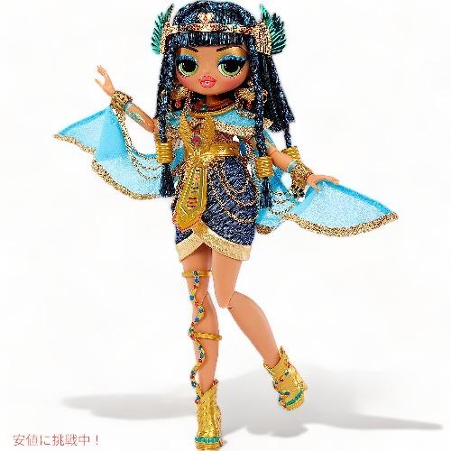 【並行輸入品】OMG Fierce Collector クレオパトラ ファッションドール - 限定版 11.5 インチ、豪華なブルーとゴールドのロイヤル衣装アクセサリー付きの画像