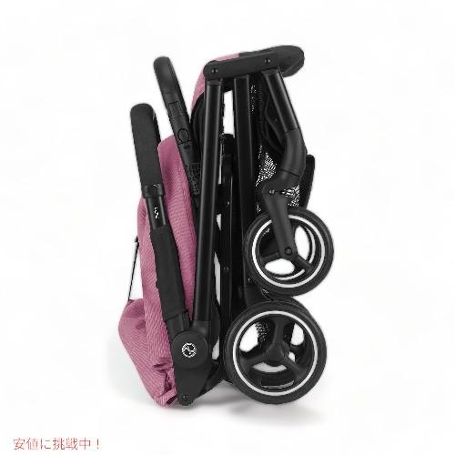 並行輸入品】CYBEX Beezy 軽量ベビーカー マグノリア ピンク : メタ