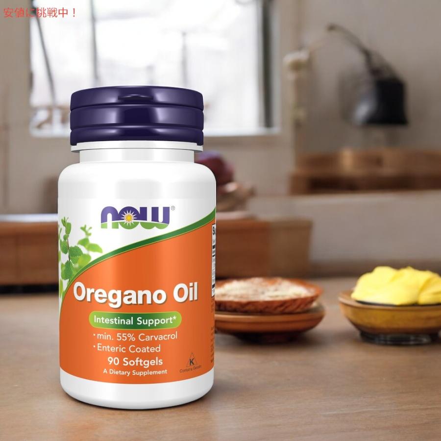 【並行輸入品】NOW Foods オレガノオイル ジンジャー フェンネルオイル入り 腸溶性コーティング Oregano Oil with Ginger and Fennel Oil 90粒 ソフトジェル |  | 06