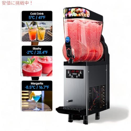 【並行輸入品】業務サイズ スラッシーマシーン 凍らせたマルガリータなど ステンレス鋼 Commercial Slushie Machine Frozen Margarita 110Vの画像