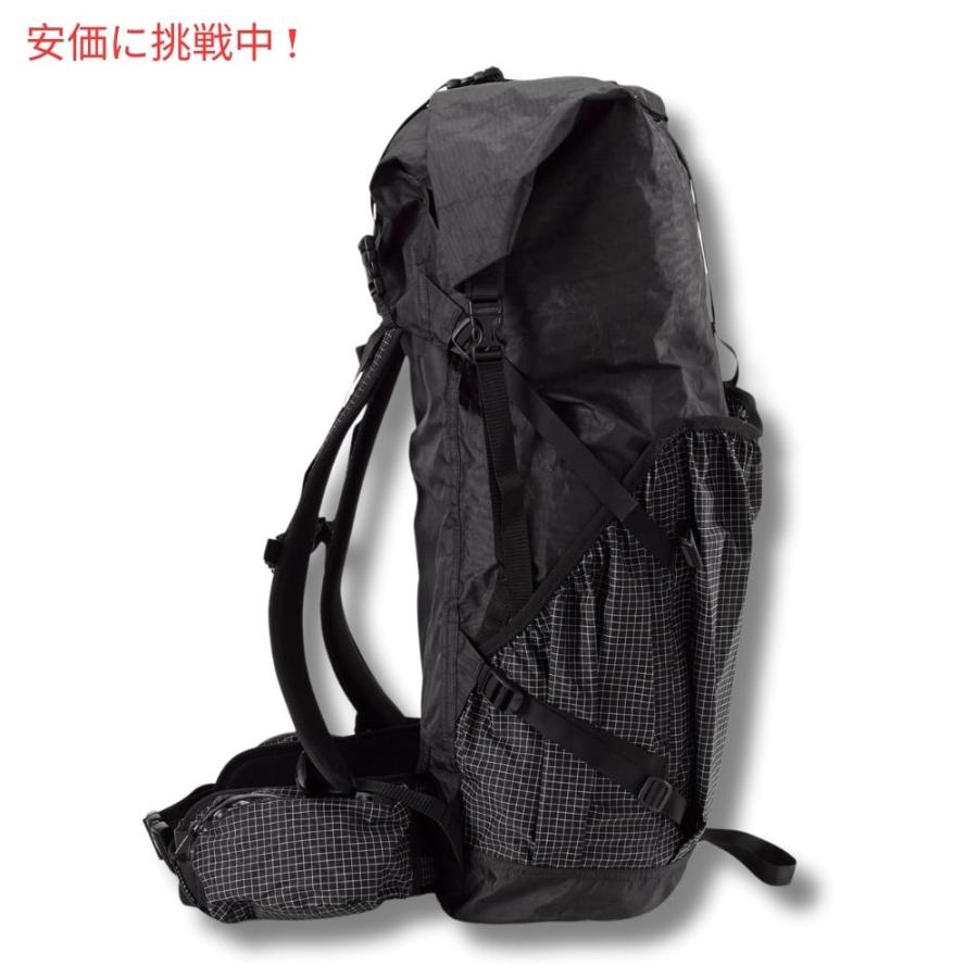 ハイパーライトマウンテンギア サウスウェスト55 ミディアム ブラック バックパック Hyperlite Mountain Gear ...