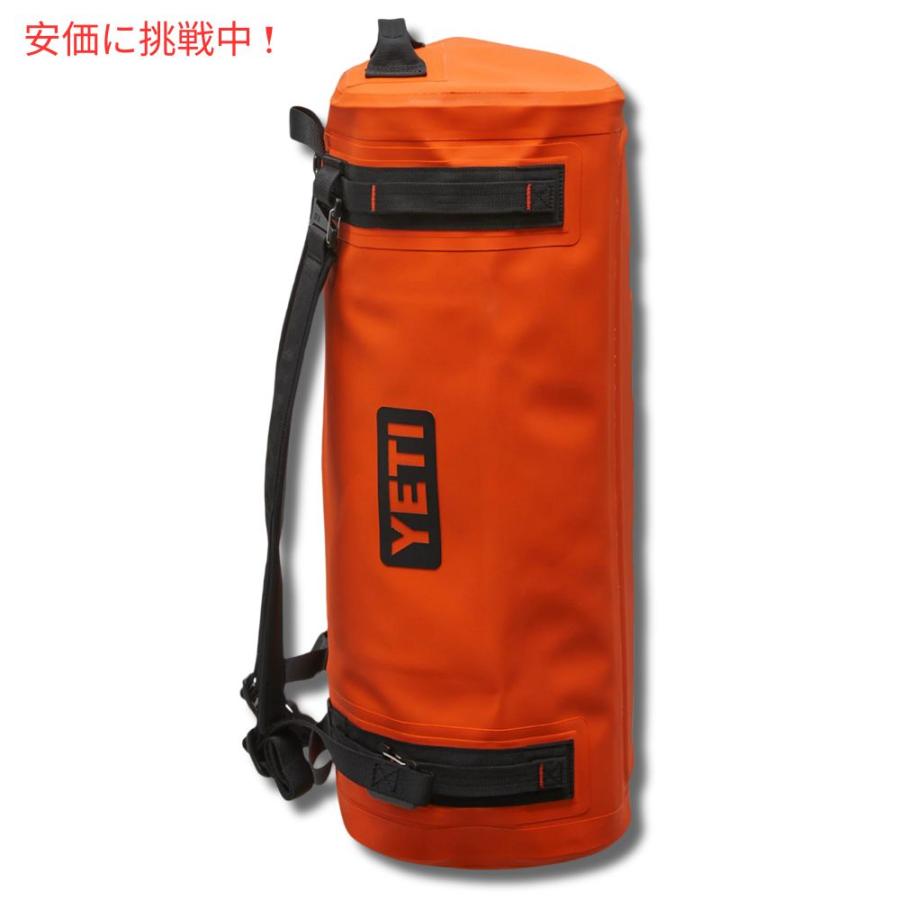 YETI パンガ 50L 防水ダッフルバッグ オレンジ アウトドア 防水バッグ