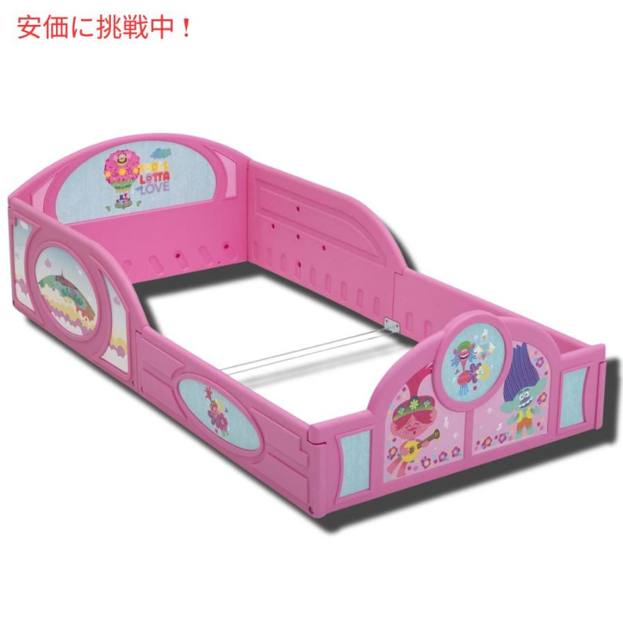 Trollトロール  ベッドフレーム 付属ガードレール付き 子供用ベッド Delta Children Kids Bed with Guardrails デルタチルドレン 幼児用｜drplus｜07