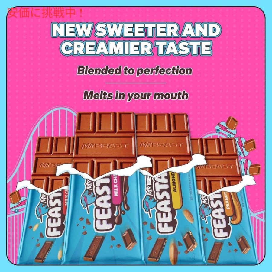 ミスタービースト フィースタブルズチョコレートバーサンプラー ミスタービースト フィースタブルズチョコレートバーサンプラー