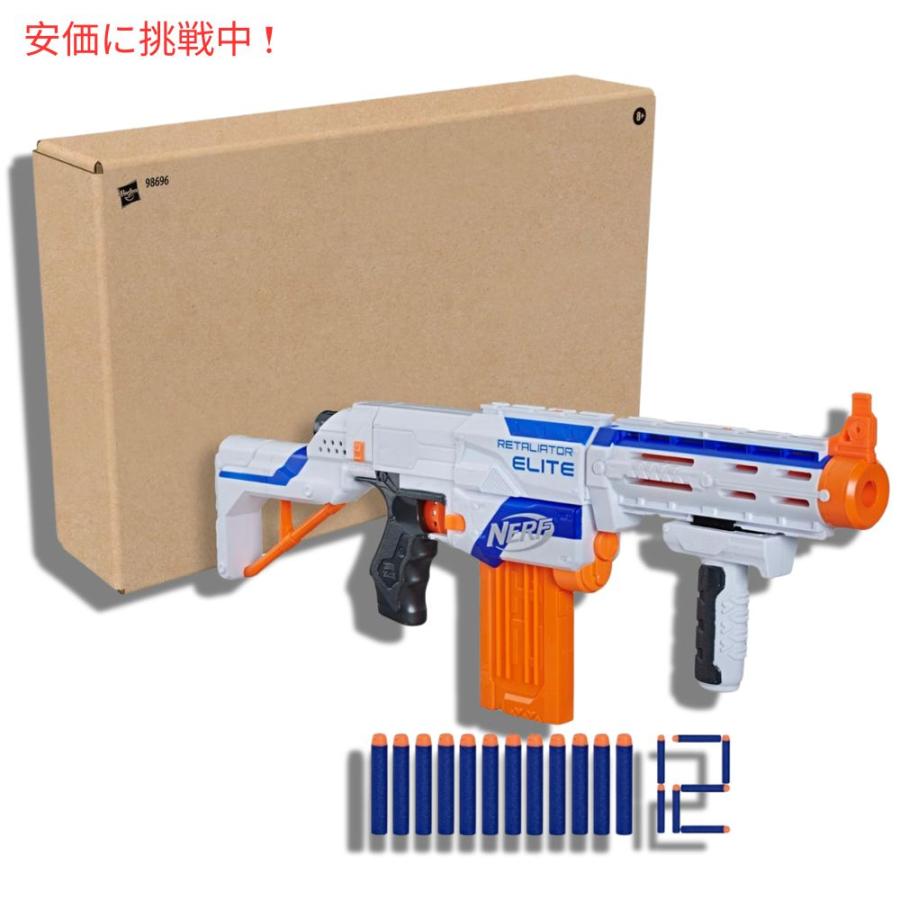 【並行輸入品】NERF ナーフ N-ストライク エリート レタリエーター ブラスター 12本ダーツ付き N-Strike Elite Retaliator Blaster 12 Darts