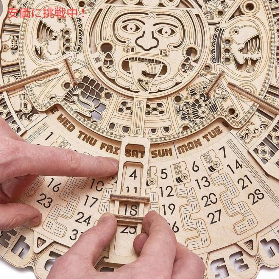 並行輸入品】Wood Trick ウッドトリック マヤの壁掛けカレンダー 3D