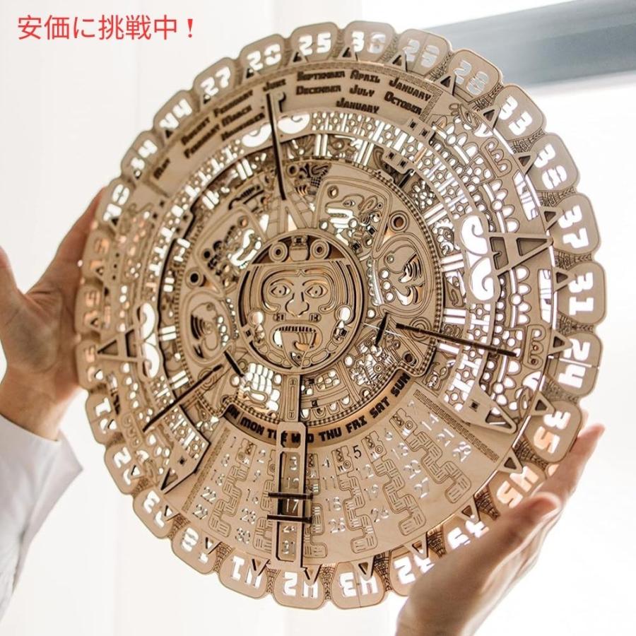 並行輸入品】Wood Trick ウッドトリック マヤの壁掛けカレンダー 3D