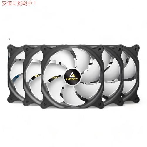 【並行輸入品】アンテック 120mm PCケースファン 静音 3ピンコネクタ F12シリーズ 5個パック デスクトップ対応 Antec 120mm Case Fan |  | 01