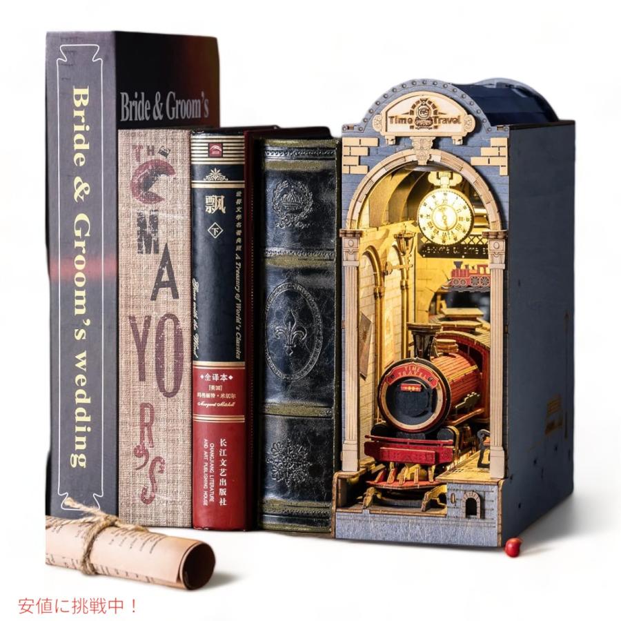 ⑥ 未開封 Rolife つくるんです 3Dウッドパズル DIY タイムトラベル TGB04 タイムトラベル