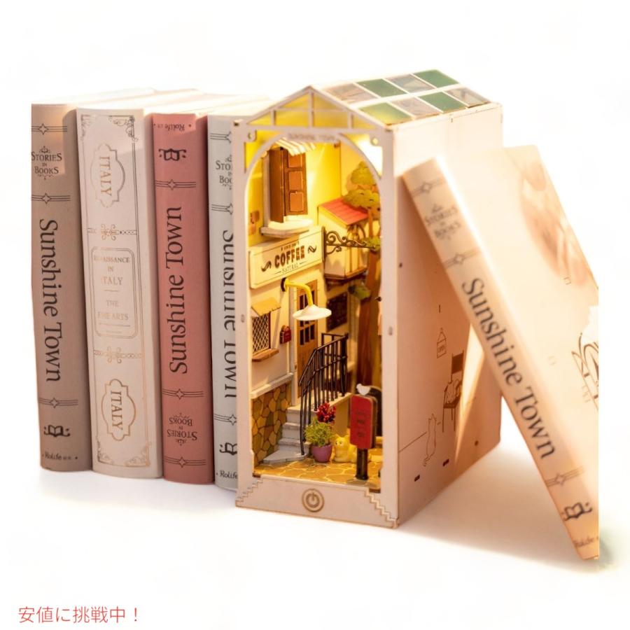 並行輸入品】ロライフDIYブックヌックキット3D木製パズル サンシャイン