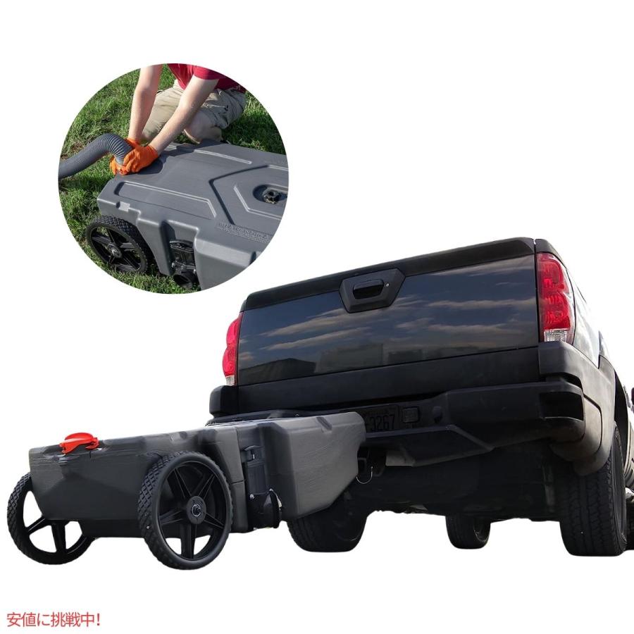 【並行輸入品】Camco Rhino 36ガロン キャンピングカーRVポータブル廃液タンク Camco Rhino 36-Gallon Camper RV Portable Waste Tank_1