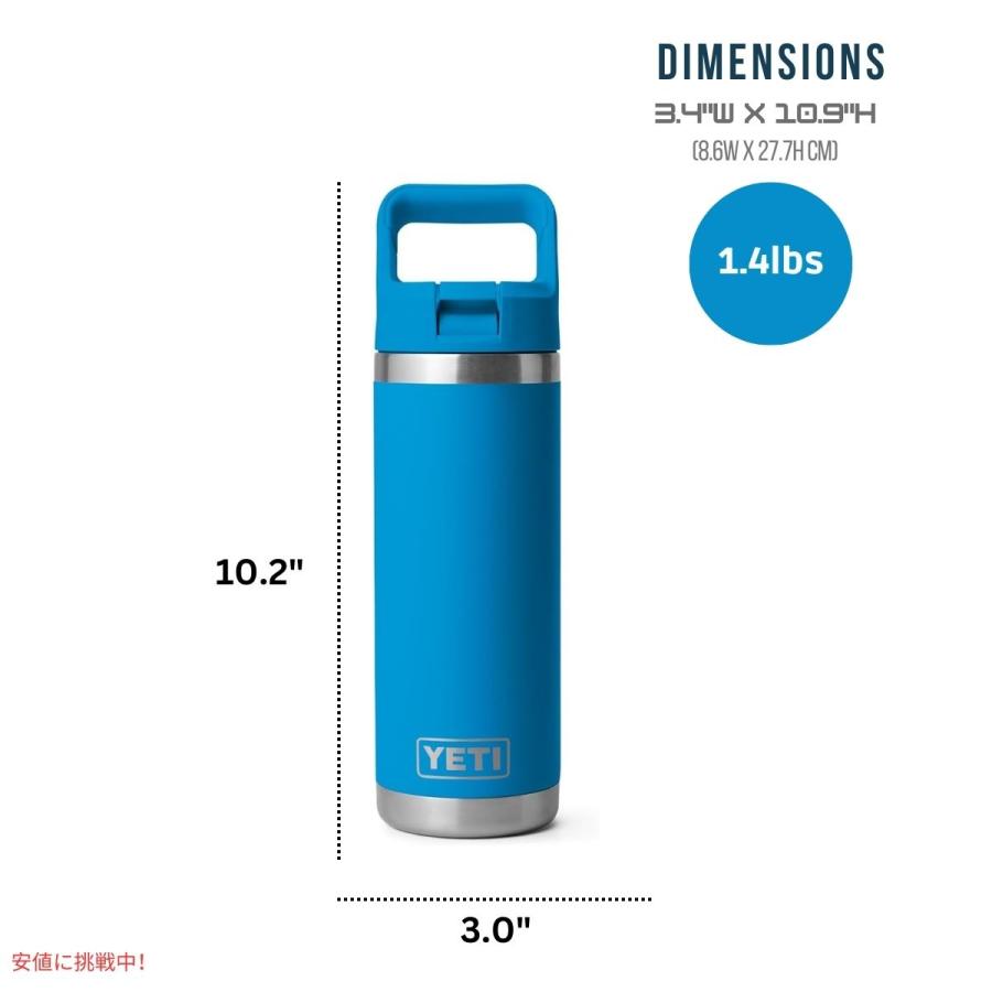 並行輸入品】YETI イエティ ランブラー 26oz ボトル ストローキャップ