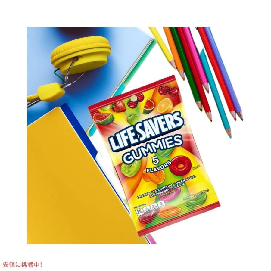 並行輸入品】Life Savers ライフセイバーズ グミ 5フレーバー グミ