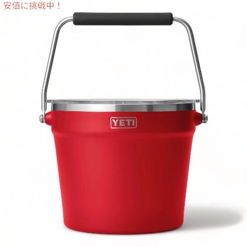 【並行輸入品】YETI Rambler Beverage Bucket イエティ アイスバケツ [レスキューレッド] ドリンクバケツクーラー ステンレス製 保冷 ビバレッジバケット_1