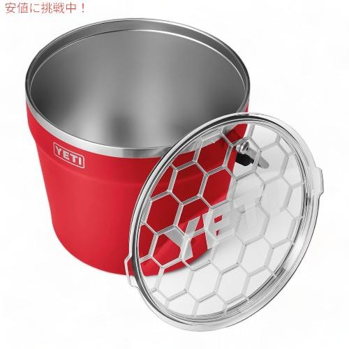 【並行輸入品】YETI Rambler Beverage Bucket イエティ アイスバケツ [レスキューレッド] ドリンクバケツクーラー ステンレス製 保冷 ビバレッジバケット_2