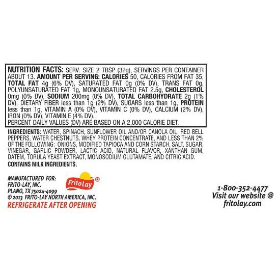 メキシコほうれん草のディップのレシピ