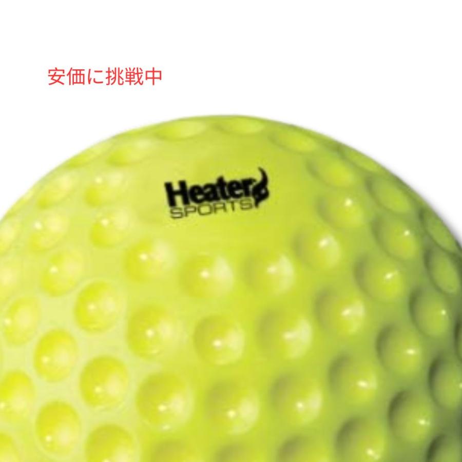 【並行輸入品】Heater パワーアレー 野球トレーニング用 ソフトフォームボール 12個 80MPH(サンドロット40MPH) Power Alley Foam Baseball Trの画像