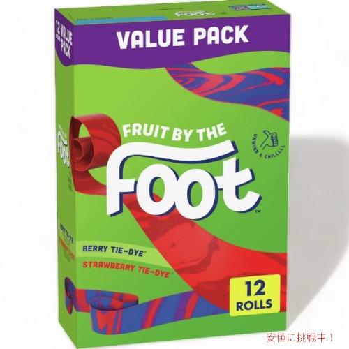 ベティクロッカー フルーツ・バイ・ザ・フット フルーツフレーバー スナック バリューパック 12個入り Fruit by the Foot